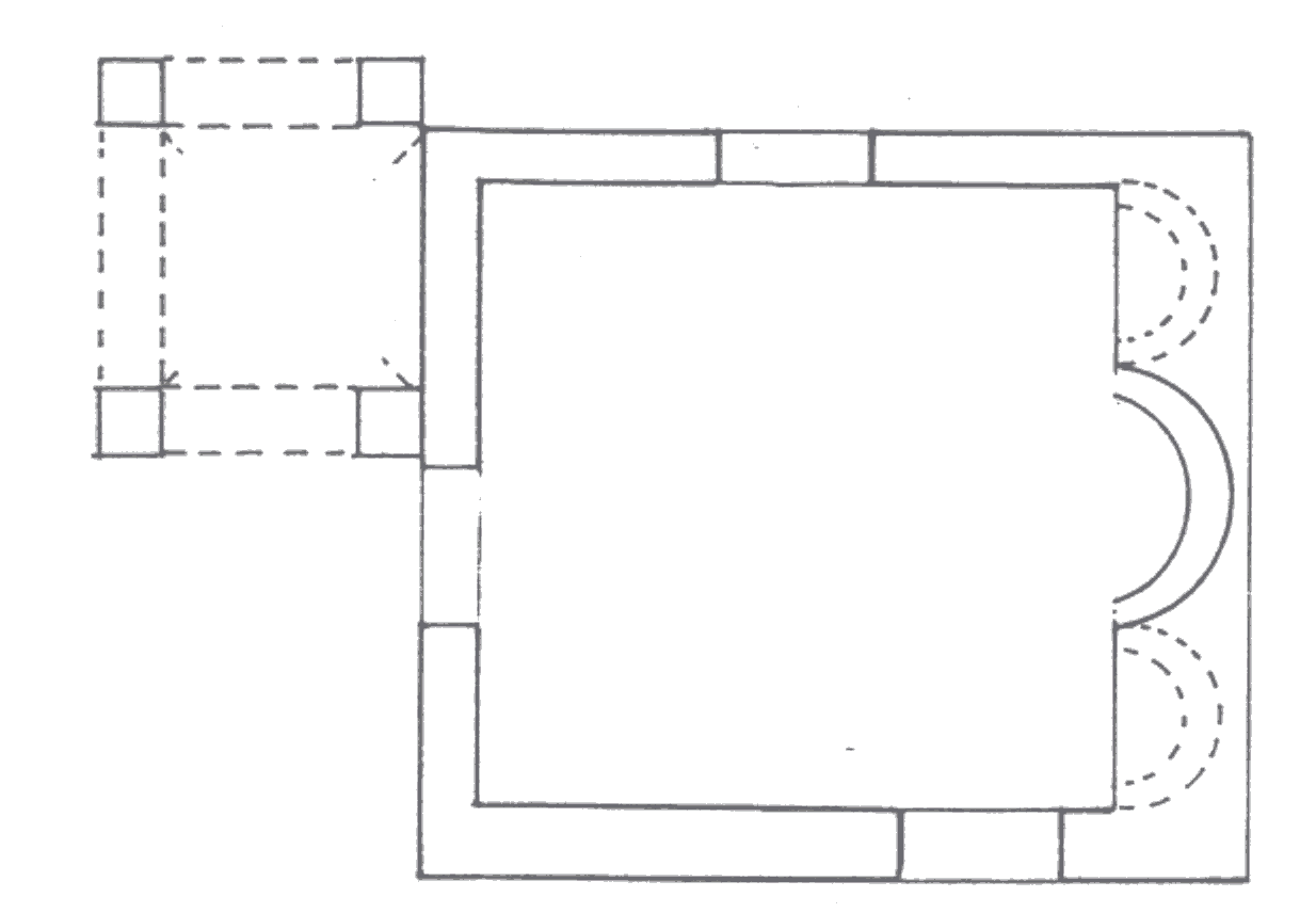 La pianta della Chiesa